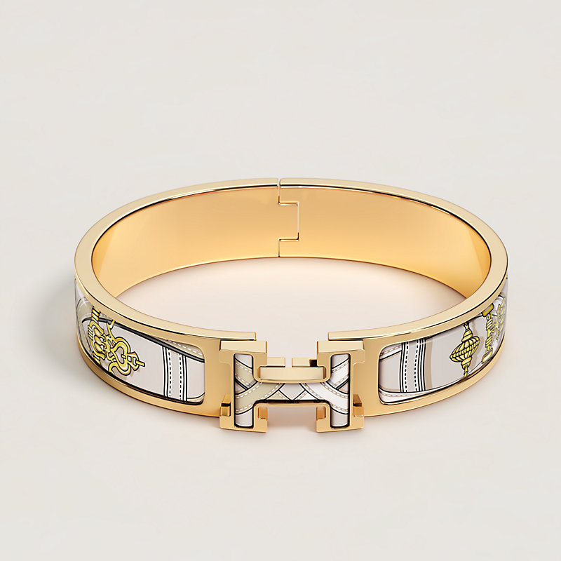 エナメルブレスレット 《クリックH/伝説の馬具》 | Hermès - エルメス